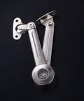 2 Pack Lift Up Cabinet Struts for Doors and Cupboards, hydraulic lid stay hinges in durable steel with oil resistant finish