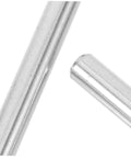 Close-up of cylindrical stainless steel dowel pins from 100 Pcs Dowel Pins Set Stainless Steel Cylindrical Fastening Pins for Machinery Electronics Automotive Applications Precision Fit Corrosion Resistant Easy Installation and High Stability to Prevent Loosening.