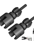 Sileduove Pipe Threader And Cutter Tool Kit For Pvc Pipes With Electric Drill, 20mm and 25mm threading dies, durable black material.