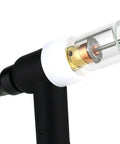 Argon Saving Conversion Kit For 17, 18 And 26 Series TIG Torches With Short Configuration And See Through Fused Quartz Cups, Laminar Gas Flow