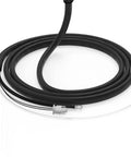 Coiled cable of 8 Ft 100A MIG Welding Gun Replacement Torch Stinger For Clarke 130EN 180EN Welders with connectors.