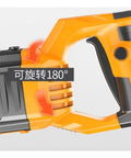 Close-up of Heavy Duty 4800W Electric Wall Grooving Machine Pro Wall Chaser handle with 180° adjustable grip.