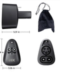 Plug And Play Ccs To Tesla Adapter delivering two fifty kilowatt dc fast charging for Model 3 Y X S units, with carrying pouch.