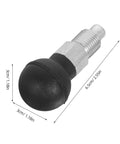 Two Pack Stainless Steel Spring Loaded Pin With Ball Head For Gym Equipment, 16mm Thread Diameter, Noise Reduction Quick Pin