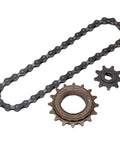 Beefy Mountain Bike Chain Kit With 16 Tooth Sprocket 9 Tooth Gear And 38 Link Chain For Simple Bike Modifications And Conversions