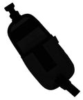 Durable Cordura Trim Weight Pockets With Quick Release QR Buckles For Scuba Tanks Or Waist Belts 5 Pound Capacity Black