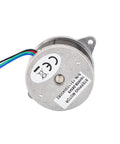 Stepper motor, NEMA 14, bipolar, 0.9° step, 0.65A, 8Ncm, four-wire, Ø36x19.5mm with mounting lug