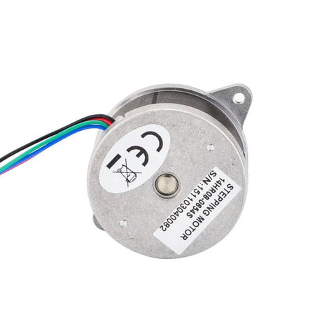 Stepper motor, NEMA 14, bipolar, 0.9° step, 0.65A, 8Ncm, four-wire, Ø36x19.5mm with mounting lug