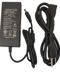 Heavy Duty 12V DC 5A Power Supply Adapter AC To DC Converter with black cable and plug for CCTV and LED use.
