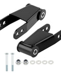 1-2 Inch Drop Shackles Leveling Kit For Ford F-150 2WD 1987-1996 Bolt On Upgrade With Heavy Duty Polyurethane Bushings
