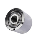 Close-up of Backstop Overrunning Clutch One Way Bearing for Textile Machinery and Industrial Use, steel construction visible