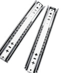 15 Pair 260 Lb Heavy Duty No Lock Drawer Slides Full Extension 3 Fold Steel Rails With Smooth Quiet Operation And Rust Resistant Finish