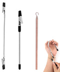 Three Piece Bracelet Helper Tool Set No Fuss Clips Easy Wear Hook And Double Head Crocodile Clip for jewelry use