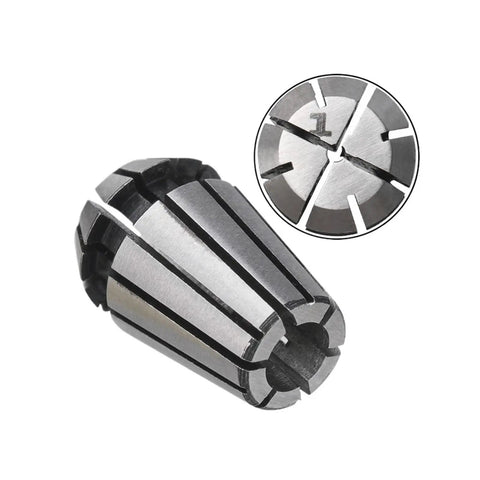Heavy Duty ER32 Spring Collet For CNC Milling And Lathe Tool Holding With Slots For Secure Grip, made from high grade steel, 2mm size.