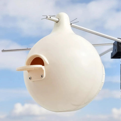 34 Inch Hanging Gourd Bracket For Purple Martin Houses That Fits 28mm And 1.1 Inch Poles, Metal And Plastic Gourd Rack For Triangular Martin Poles, Gourds And House Not Included