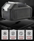 Heavy Duty Automatic Fish Tape Wire Threading Machine For Wall Wiring battery with protection features for electric tools.