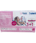 Box of Longlife Mg2 Plus Water Filter Cartridge Four Pack Plus One for 120L mineralized drinking water with magnesium.