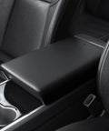 Center Console Armrest Cover For Tesla Model Y And Model 3, Built Tough With Non Toxic TPE, Scratch Resistant Finish, Installed View
