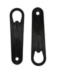 Dense Polymer Barrel Bushing Wrench For 1911 Pistols Set Of 2, Durable Non Abrasive Tool For 45 ACP And 9mm Calibers, Gun Maintenance Accessory, Easy Fit And Quick Disassembly, two black polymer wrenches