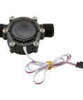 Hydro Shower Head Generator 1W Micro Turbine With Temp Sensor Water Powered Charger showing connector and wiring