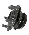 Straight Up Premium Front Wheel Bearing Hub Assembly Compatible With Tesla Model 3 And Model Y 2017 To 2025 close-up view showing mounting bolts and seal