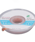 Pro Grade Solder Wick Braid Kit 5Pcs Copper Desoldering Wire For Electronics Repair, 1.5m Length, 3.5mm Width on spool