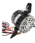Furnace Blower Motor Replacement Half Horsepower 115 Volt 60 Hz 7 Amp 130 RPM For Easy Home HVAC Install unit with wiring