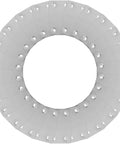 Stainless Steel Straight Brace Brackets Kit, 48 Pieces, arranged in a circle, 1.1mm thick plates with 5mm holes, for furniture repair.