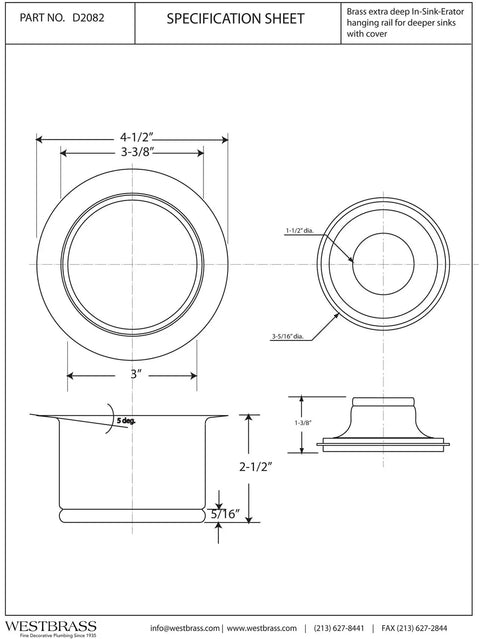 Matte Black Extra Deep Collar Kitchen Sink Waste Disposal Flange And Stopper Provides Secure Fit And Keeps Food Scraps Out Of Your Garbage Disposal System One Pack