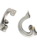 Top Shelf Heavy Duty I Shaped Torque Door Hinge With Internal Brake Mechanism Forged From Rust Resistant 304 Stainless Steel, side view.