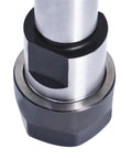 Close-up of ER16 100L Straight Shank Tool Holder Collet Chuck for CNC Lathe Milling 16mm Shank, 0.01mm Runout Tolerances