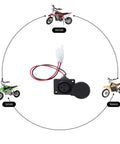 XLR Charger Port Replacement For Razor MX650 MX500 SX500 with 3-pin, 2-wire design shown with compatible bikes in circle