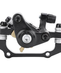 Beefy Mechanical Disc Brake Kit For Mountain Bikes And Road Cycles featuring tough front caliper in black aluminum design