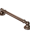 Oil Rubbed Bronze 24 Inch Stainless Steel Traditional Bathroom Grab Bar For Safety Wall Mount Heavy Duty Supports Up To 500 Lbs Easy Stud Installation Coordinates With Kingsley Collection