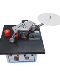 Heavy Duty Portable Edge Banding Machine Delivers Tight Seams With Double Side Glue And Adjustable Speed to handle tape cutting easily.