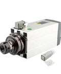 No Nonsense Shop Grade 4.5Kw Square Air Cooled Spindle Motor With Er32 Collet Mounting For Cnc Router Table Milling And Wood Engraving 18000Rpm Low Noise 380V showing intricate design and connections.
