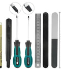 Tools from 26 Piece Gundam Model Tools Kit For Builders DIY Friendly Set With Precision Screwdrivers Tweezers Spudgers Nippers And All In One Craft Essentials For Car Models Robots Planes And Repairs.