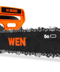 Electric Corded Chainsaw With 12 Amp Motor And 16 Inch Bar Lightweight Yard Workhorse for Quick Heavy Duty Cutting Auto Oiling System