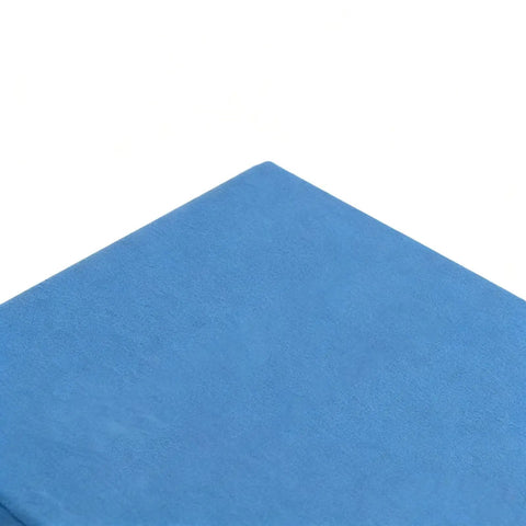 Close-up of blue Curl Pad For Barbell Home Gym Arm Day Workout Cushioned Bicep Tricep Forearm Support Bench Cushion.
