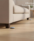 PTFE Furniture Sliders for Hardwood Floors Tile and Laminate low profile movers under sofa for scratch-free floor protection