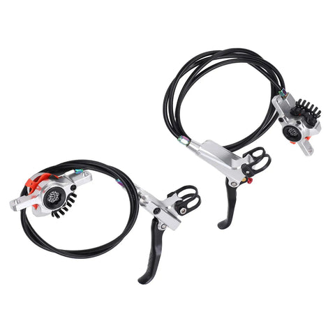 Rock Solid Dual Piston Mechanical Disc Brake Kit For Mountain And Road Bikes Delivers Killer Stopping Power Smooth Aluminum Alloy Calipers