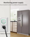 Upgraded Power Failure Alarm For Home Use, GFCI Trip Detector And Power Outage Reminder monitoring freezer in kitchen
