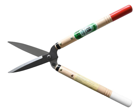 Pro Grade Precision Hedge Shears 6 Inch Blade, 20 Inch Total Length For Smooth Clean Cuts On Any Foliage, Hot Hammer Forged Izumo Yasuki Steel Construction, Durable Garden Tool For Real World Pruning