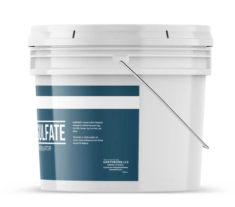 Calcium Sulfate 1 Gallon Bucket Pro Grade Anticaking And PH Regulator Thickener Plaster Additive For Construction And Industrial Baking Bulk Size Pure And Undiluted