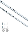 Beefy 12 Inch Metal Drawer Slides With Ball Bearing Two Way Glide For Kitchen Cabinets And Dressers, screws included