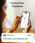 eufy Security Smart Lock C220 front door lock controlled via smartphone app