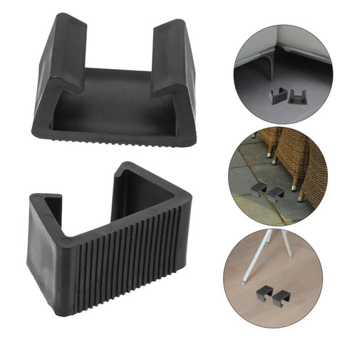 Outdoor Cushion Fasteners 4 Pack Rattan Furniture Clips For Patio Sofas And Sectional Chairs Durable Indoor Outdoor Chair Clamps