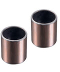 Pack Of Two 3 4 Inch Bore Sleeve Bearings 7 8 Outer Diameter 1 Long Oilless Self Lubricating Bronze Bushings