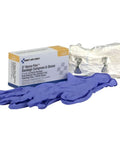 Hema-Flex 5 By 9 Inch Bandage Compress Kit With 2 Nitrile Gloves, 6-Piece Grab-And-Go Wound Care Set on display