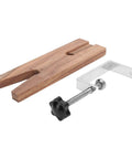 Must Have Pin Clamp Mount for Table Workbench With V Slot C Clamp, wood and metal components, woodworking tool accessory